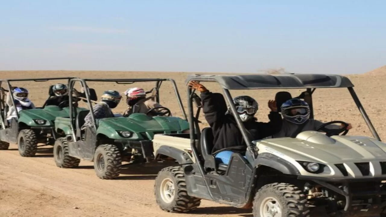 Buggy Tour in the Agafay Desert with Authentic Traditional Tea Experience